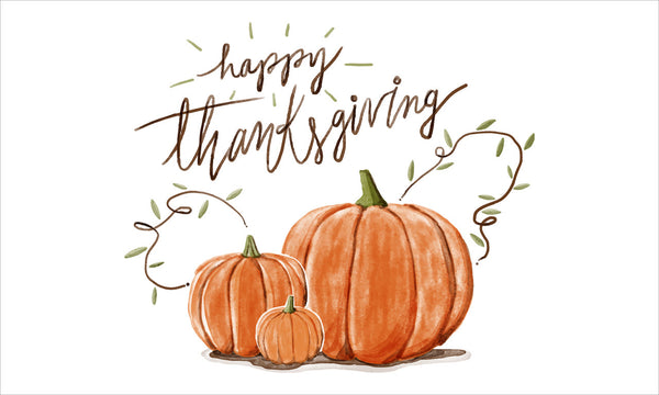 Thanksgiving Pumpkins 3'x5' Nylon Flag