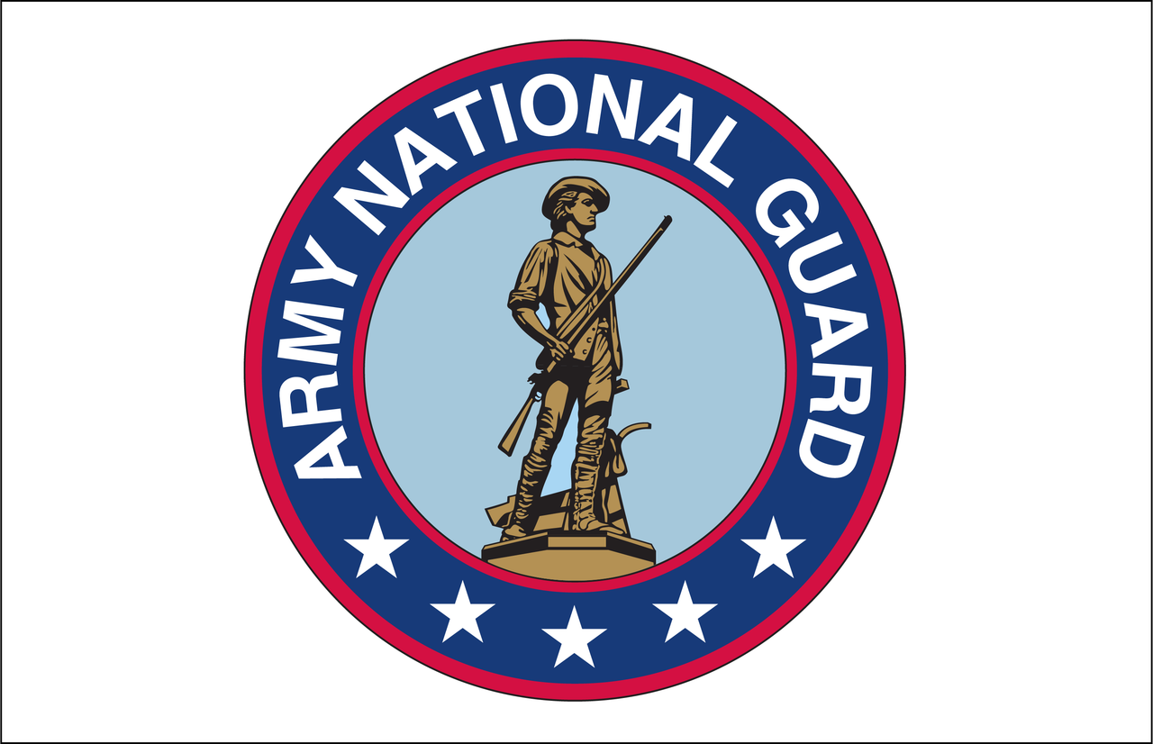 Army National Guard 3'x5' Nylon Flag