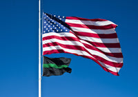 Thin Green Line Flag