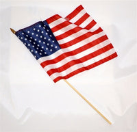 Hand Held Flags USA - 1 Dozen