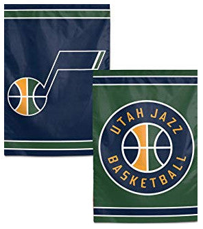 NBA Utah Jazz - 12.5 in. x 18 in. 2 Sided Garden Flag