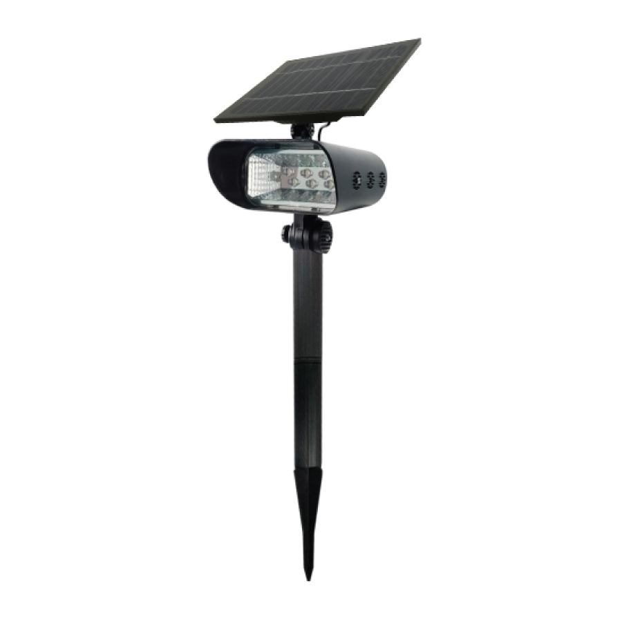 Solar Flagpole Spotlight