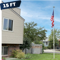15 foot Residential Flagpole