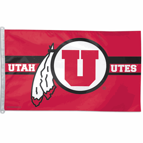 U of U Logo 3'x5' Flag