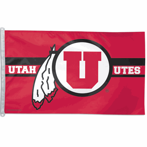 U of U  3'x5' Nylon Flag