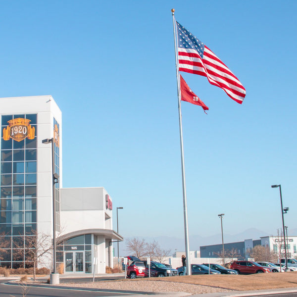35 Foot Commercial Flagpole
