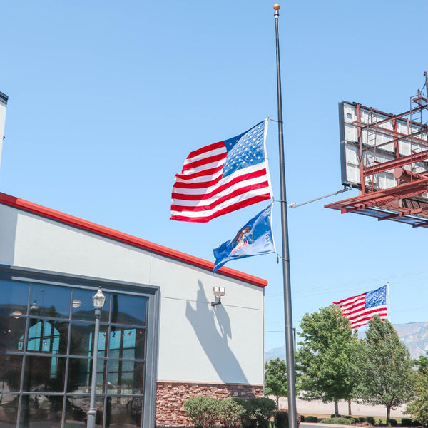 40 Foot Commercial Flagpole