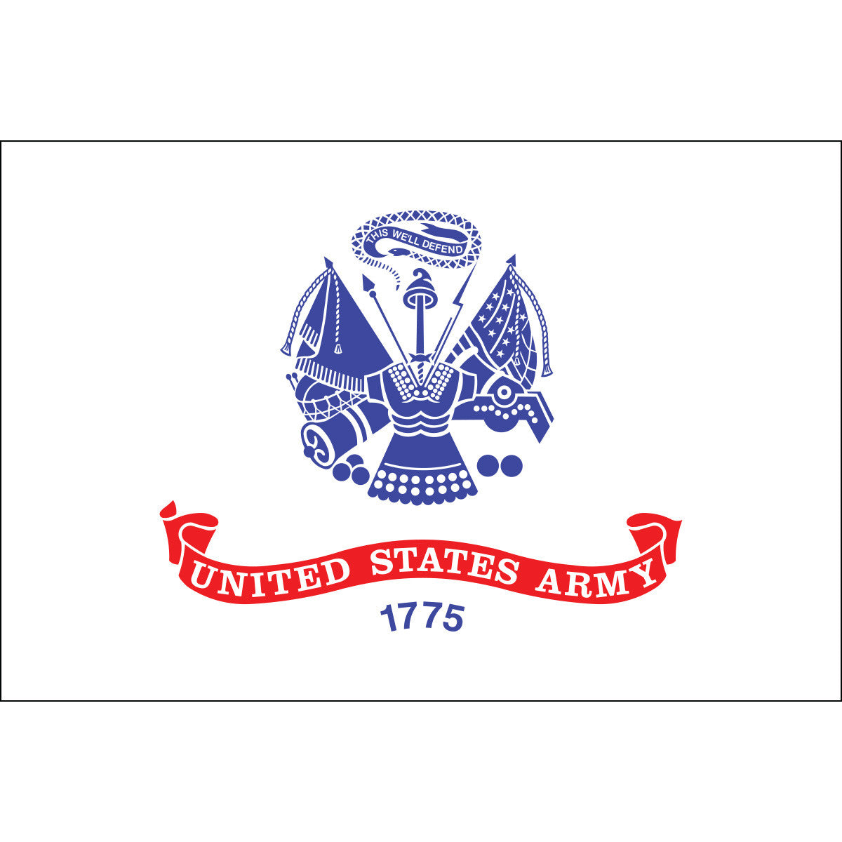 Army Flag Colonial Flag