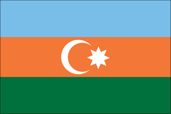 Azerbaijan Flag