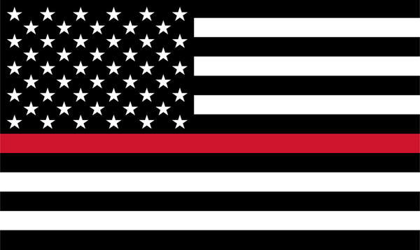 Thin Red Line Flag – Colonial Flag