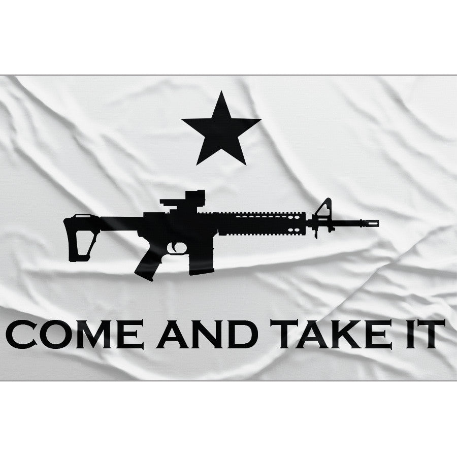 Come & Take It AR-15 3'X5' Nylon Flag