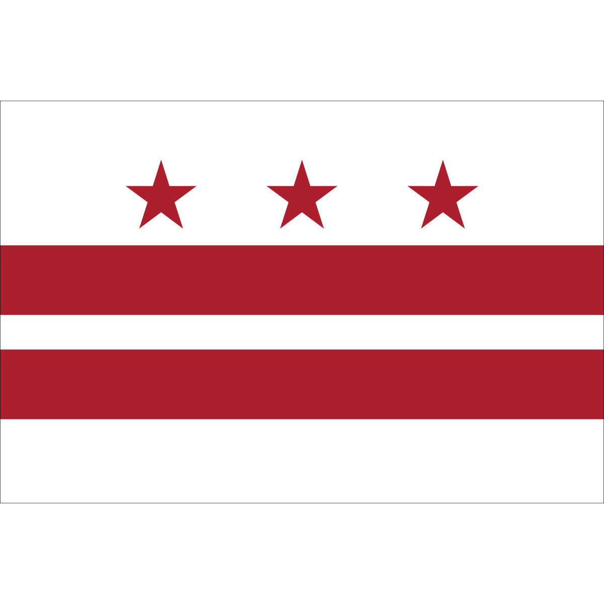 District of Columbia Territory Flag