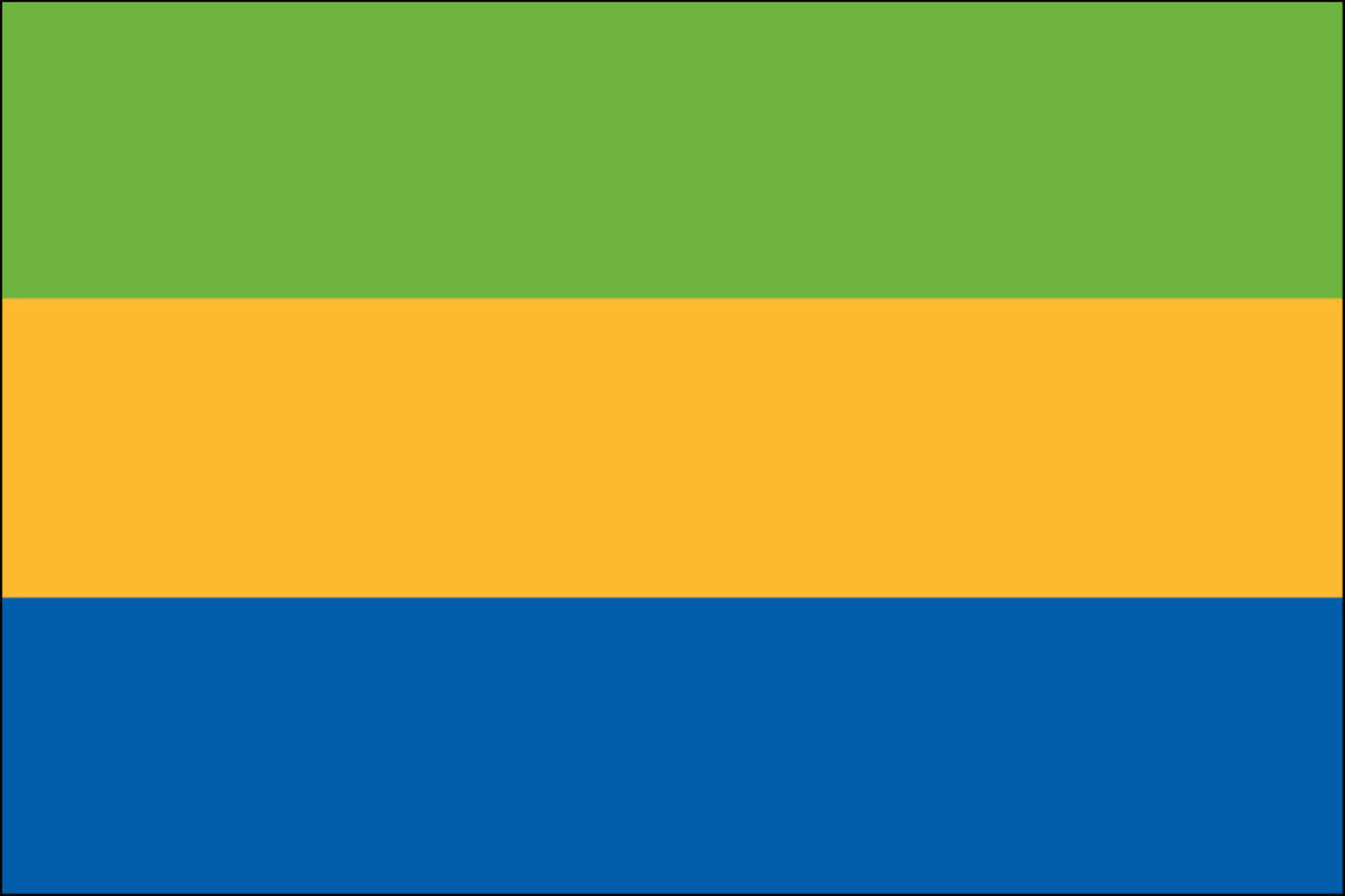 Gabon Flag