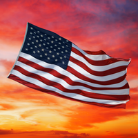 Military Sized US Flag