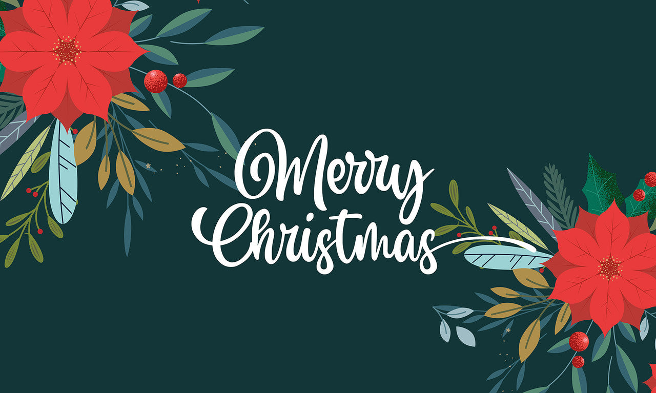 Christmas Pointsetta 3'x5' Nylon Flag