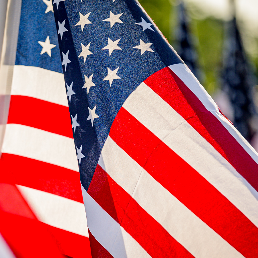 US Flag 3x5 ft. Poly/cotton print