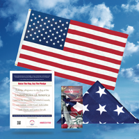US Flag 3x5 ft. Poly/cotton print