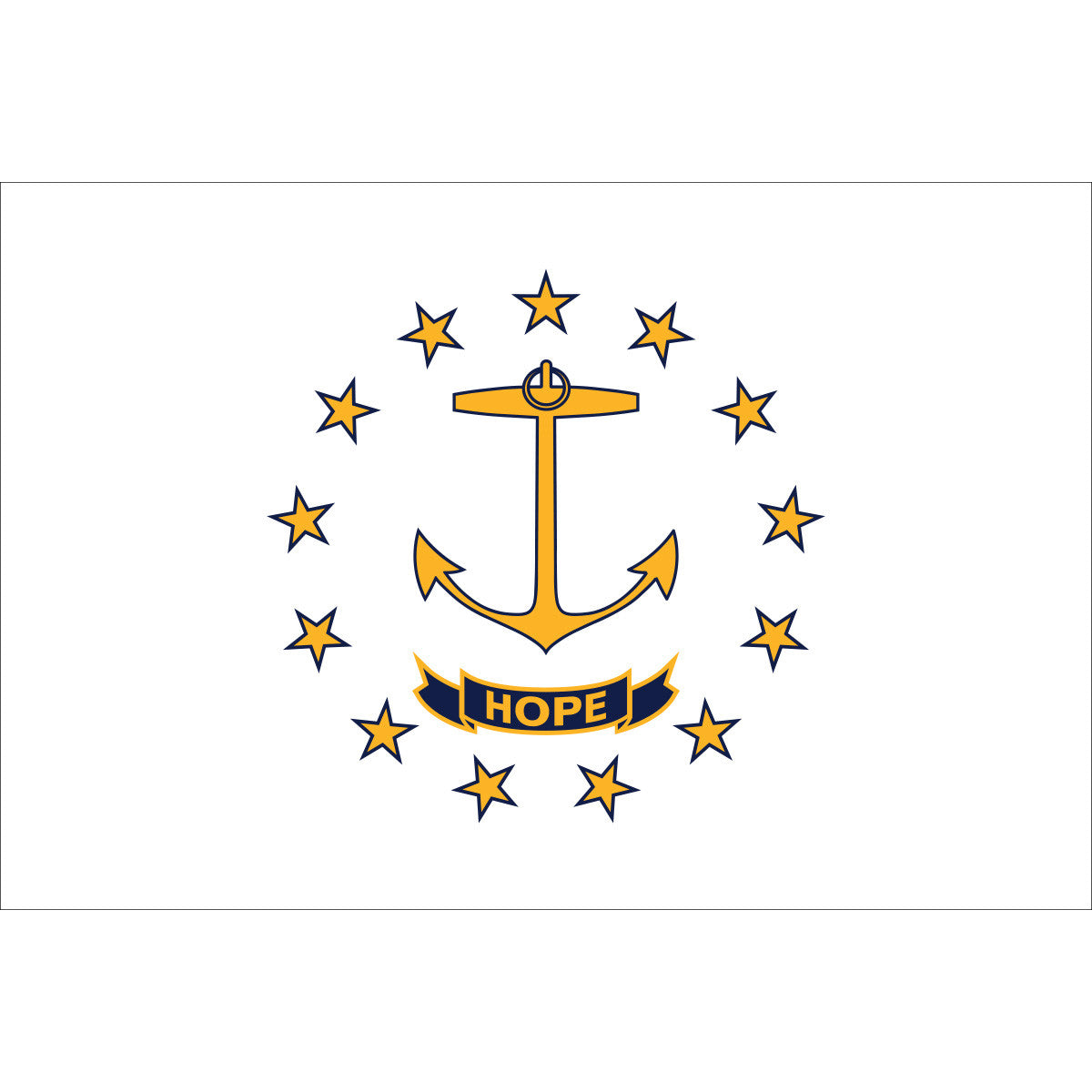 Rhode Island State Flags
