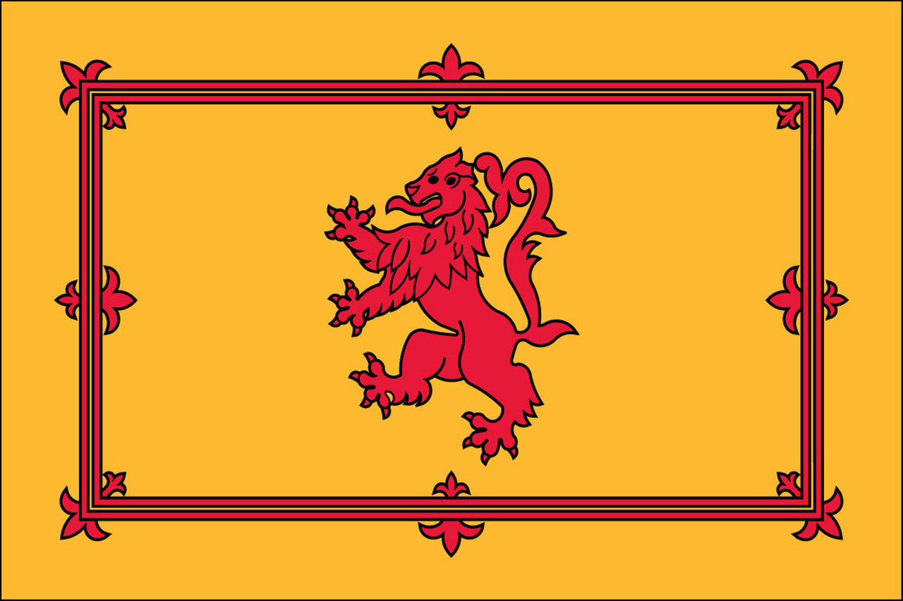 Scottish Lion Rampant Flag