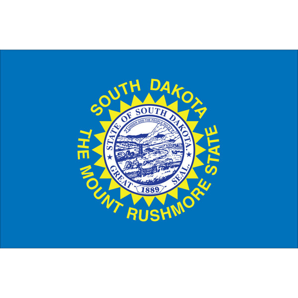 South Dakota State Flags