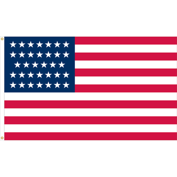 Union Civil War - 3ft x 5ft- 34 Star Flags
