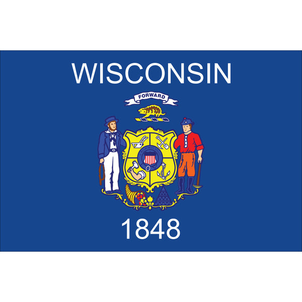 Wisconsin State Flags